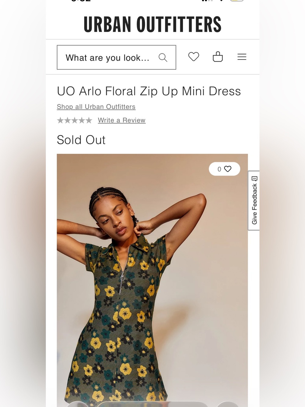Urban Outfitters Floral Mini Dress